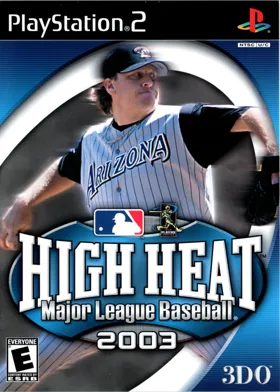 High Heat Major League Baseball 2003 box cover front